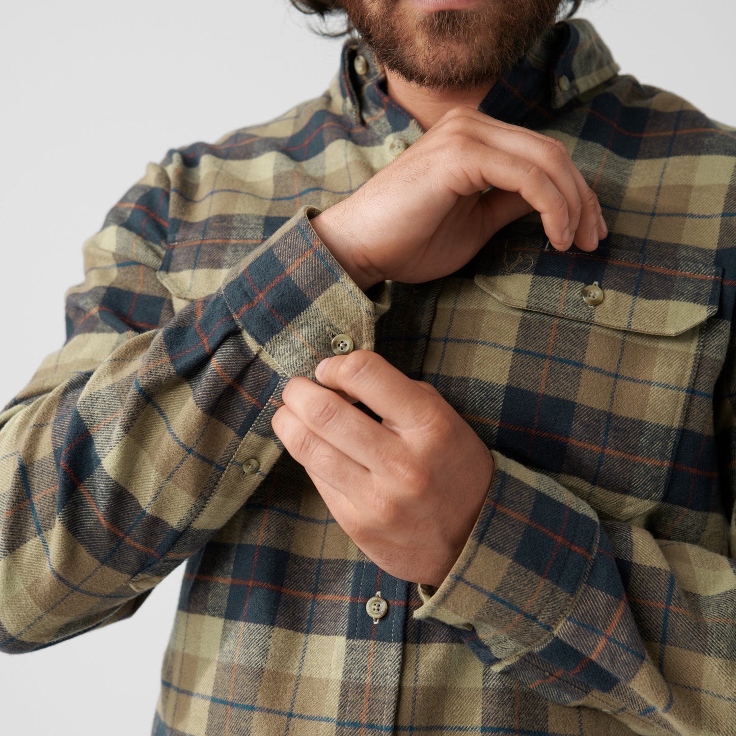 Fjallraven Men's Singi Heavy Flannel Shirt (F81373) SAMPLE