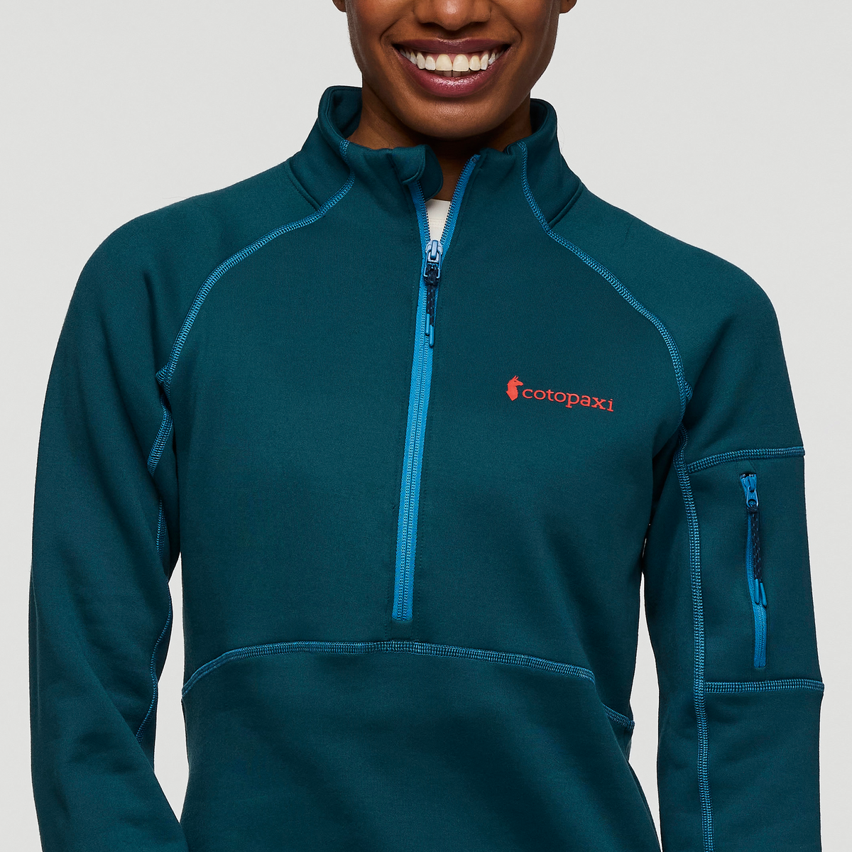 Cotopaxi Women's Tempa Half Zip Pullover SAMPLE