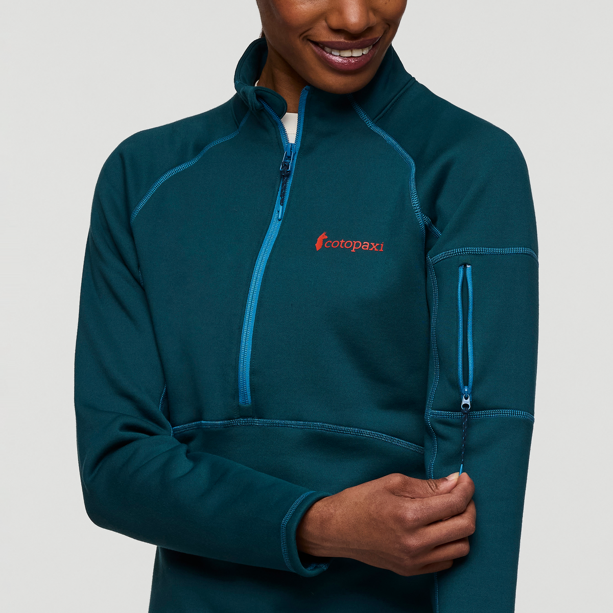 Cotopaxi Women's Tempa Half Zip Pullover SAMPLE