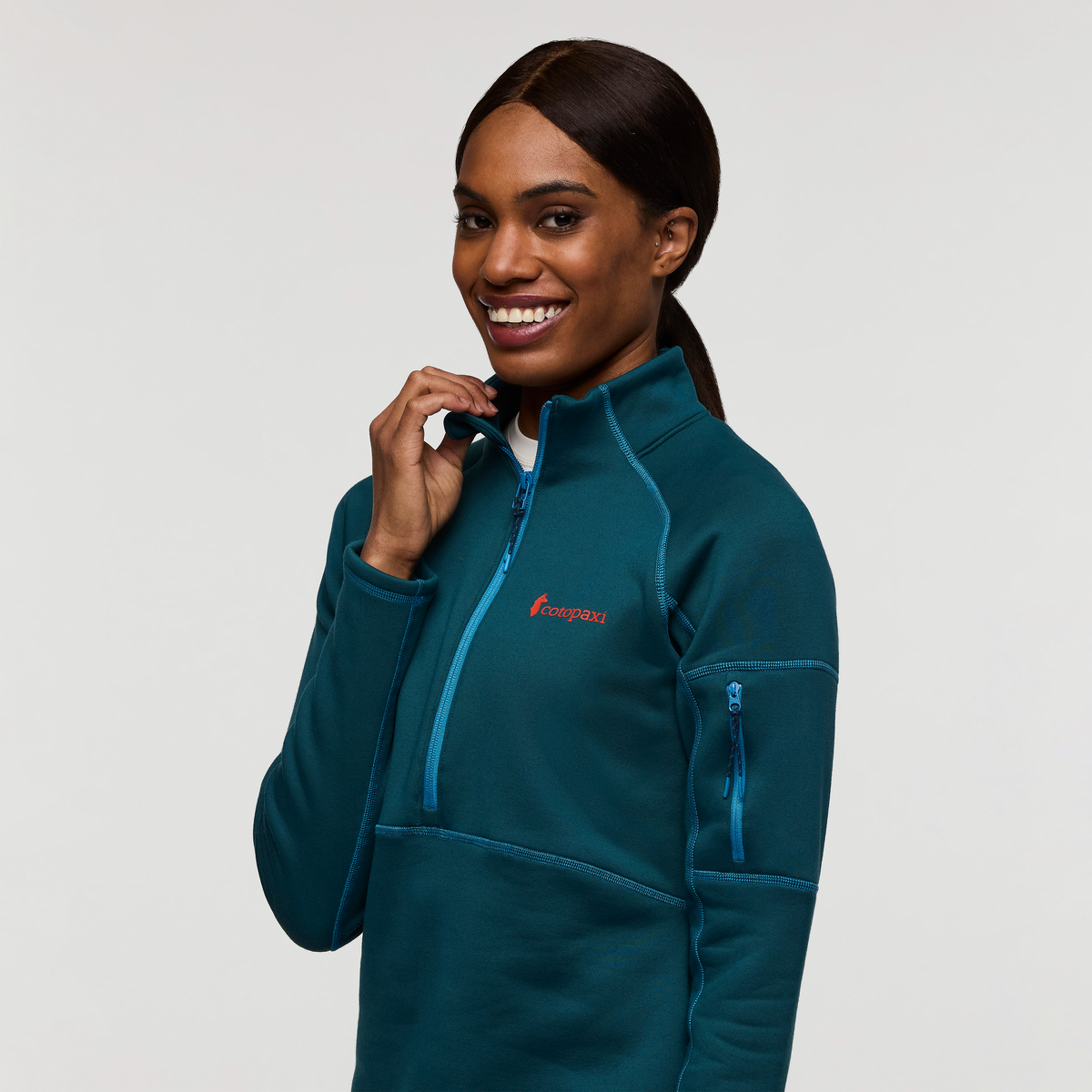 Cotopaxi Women's Tempa Half Zip Pullover SAMPLE