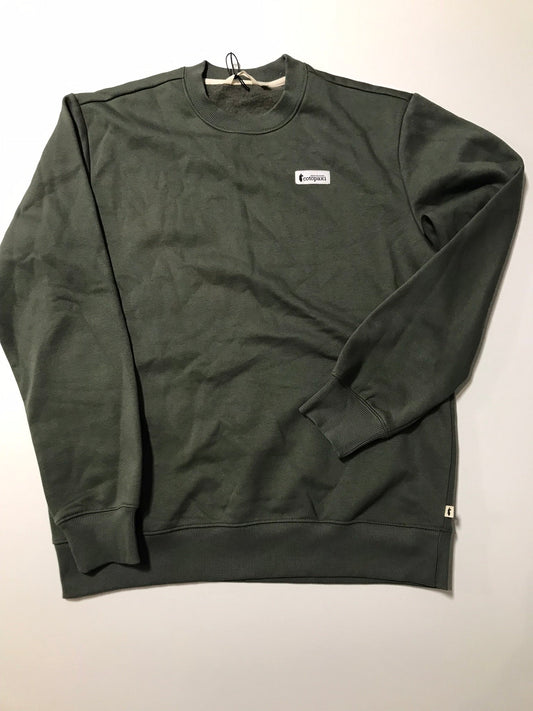 Cotopaxi Men's Branded Patch Organic Sweatshirt SAMPLE