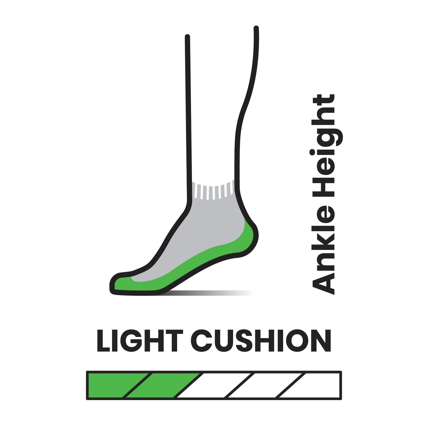 Smartwool Women's Hike Light Cushion Ankle Socks (SW001571)