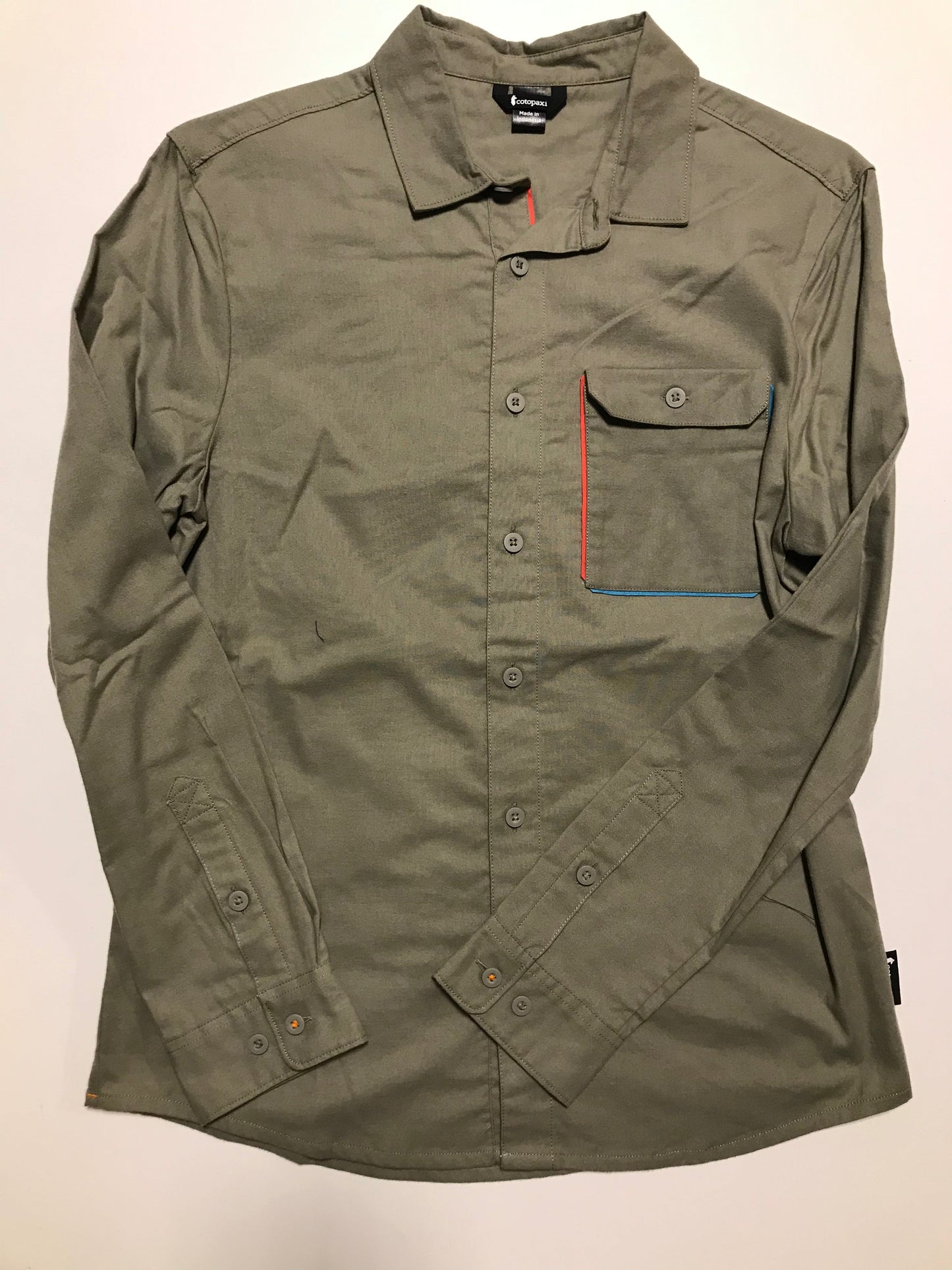 Cotopaxi Men's Fresco Organic Flannel Long Sleeve Shirt SAMPLE