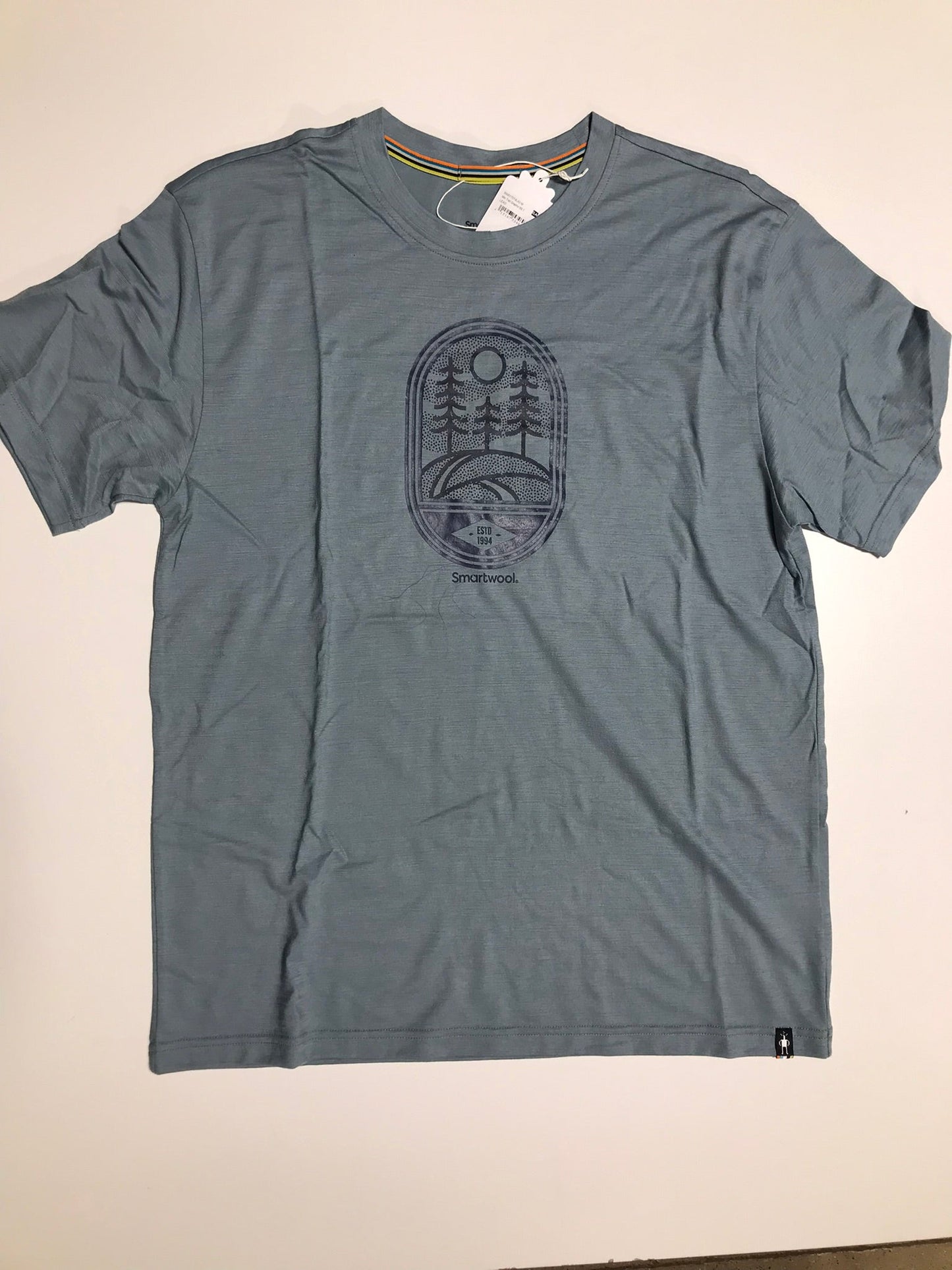 Smartwool Unisex Mountain Trail Short Sleeve Graphic Tee (SW017074) SAMPLE