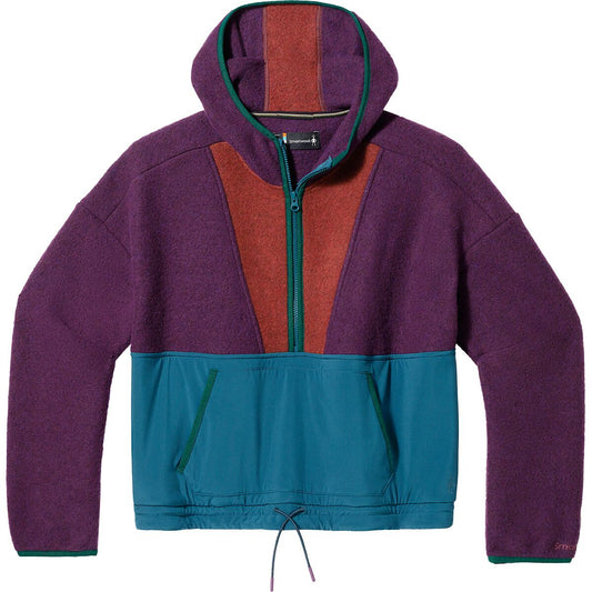 Smartwool Women's Hudson Trail Fleece Hooded Half Zip (SW017131) SAMPLE
