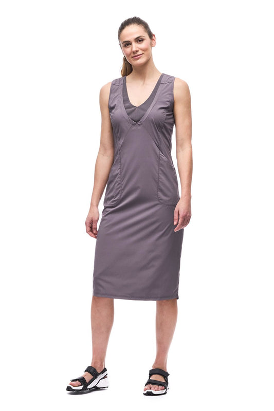 Indyeva Women's Liike Long Sleeveless Dress (E12ZD059) SAMPLE