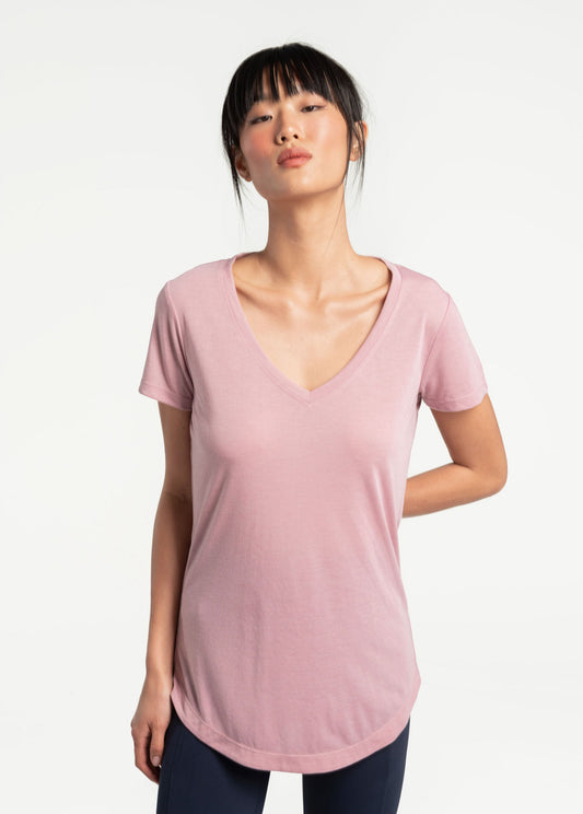 Lole Women's Everyday V-Neck Short Sleeve (SW4331)