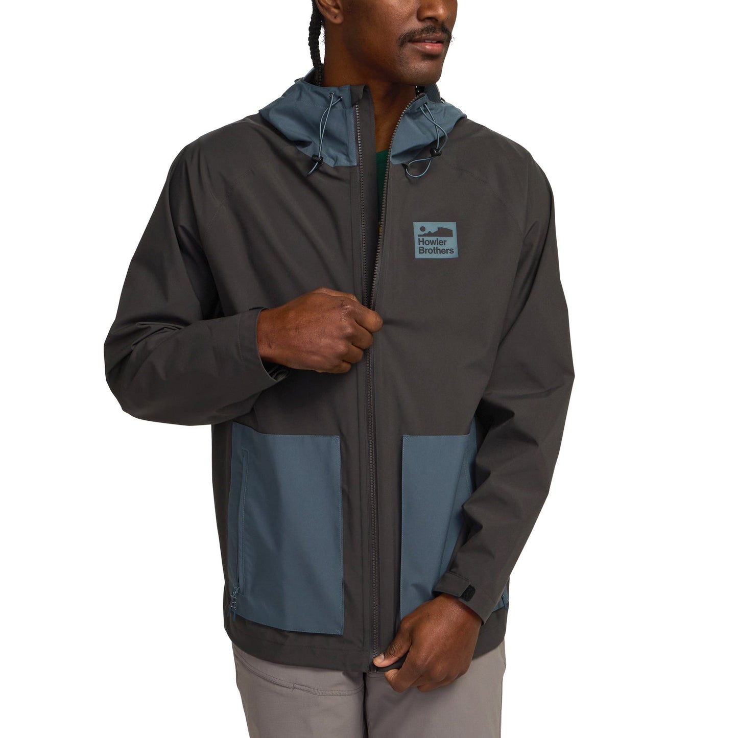 Howler Bros Men's Storm Splitter Rain Shell (1580)