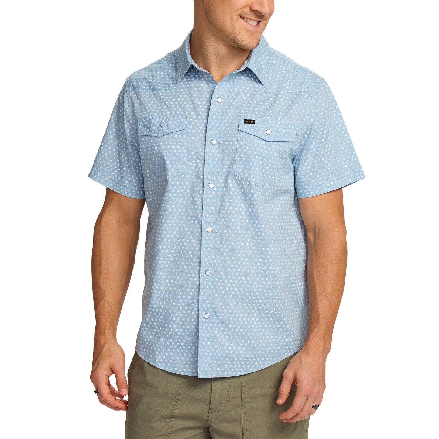 Howler Bros Men's H Bar B Snapshirt (1222)