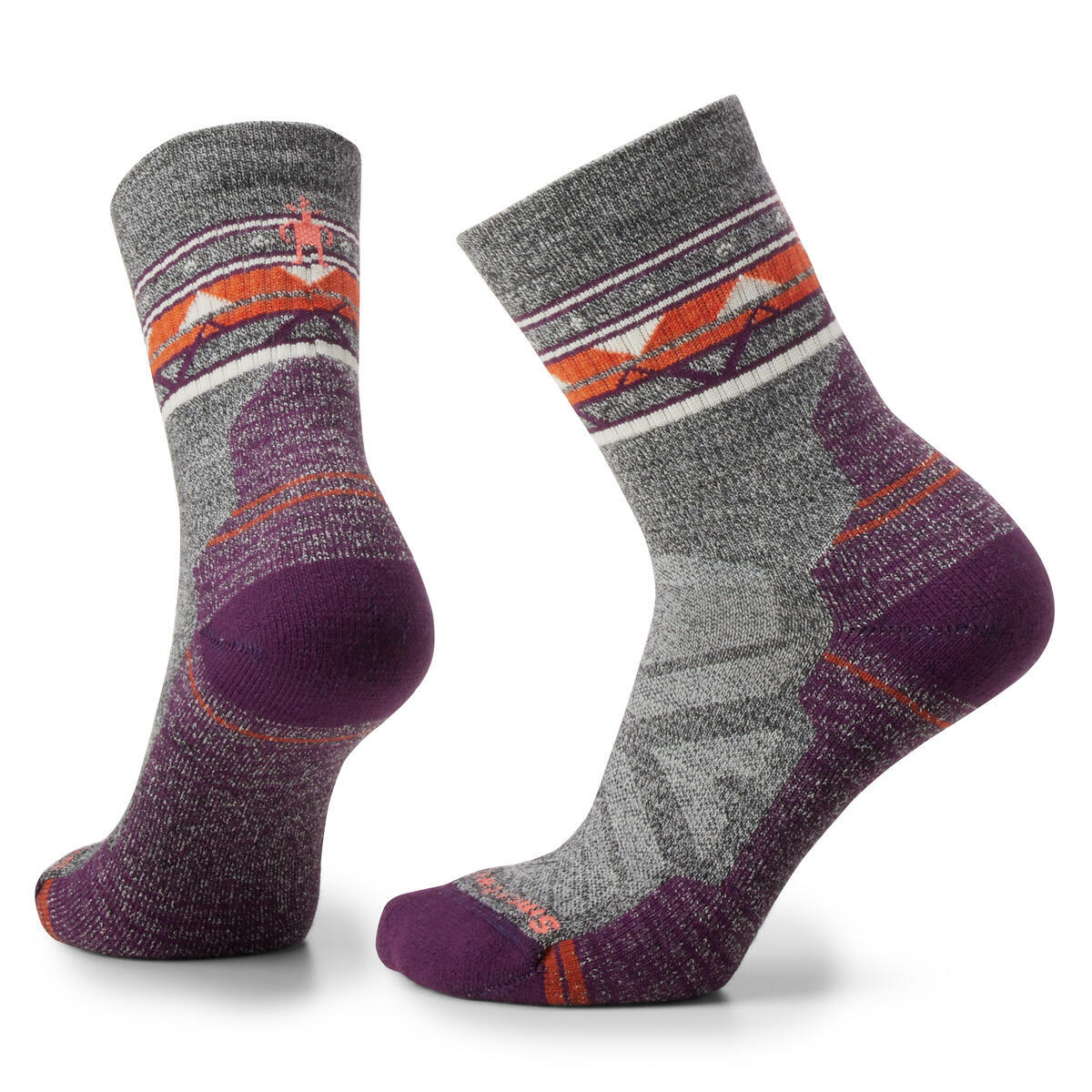 Smartwool Women's Hike Zig Zag Valley Mid Crew (SW001580)
