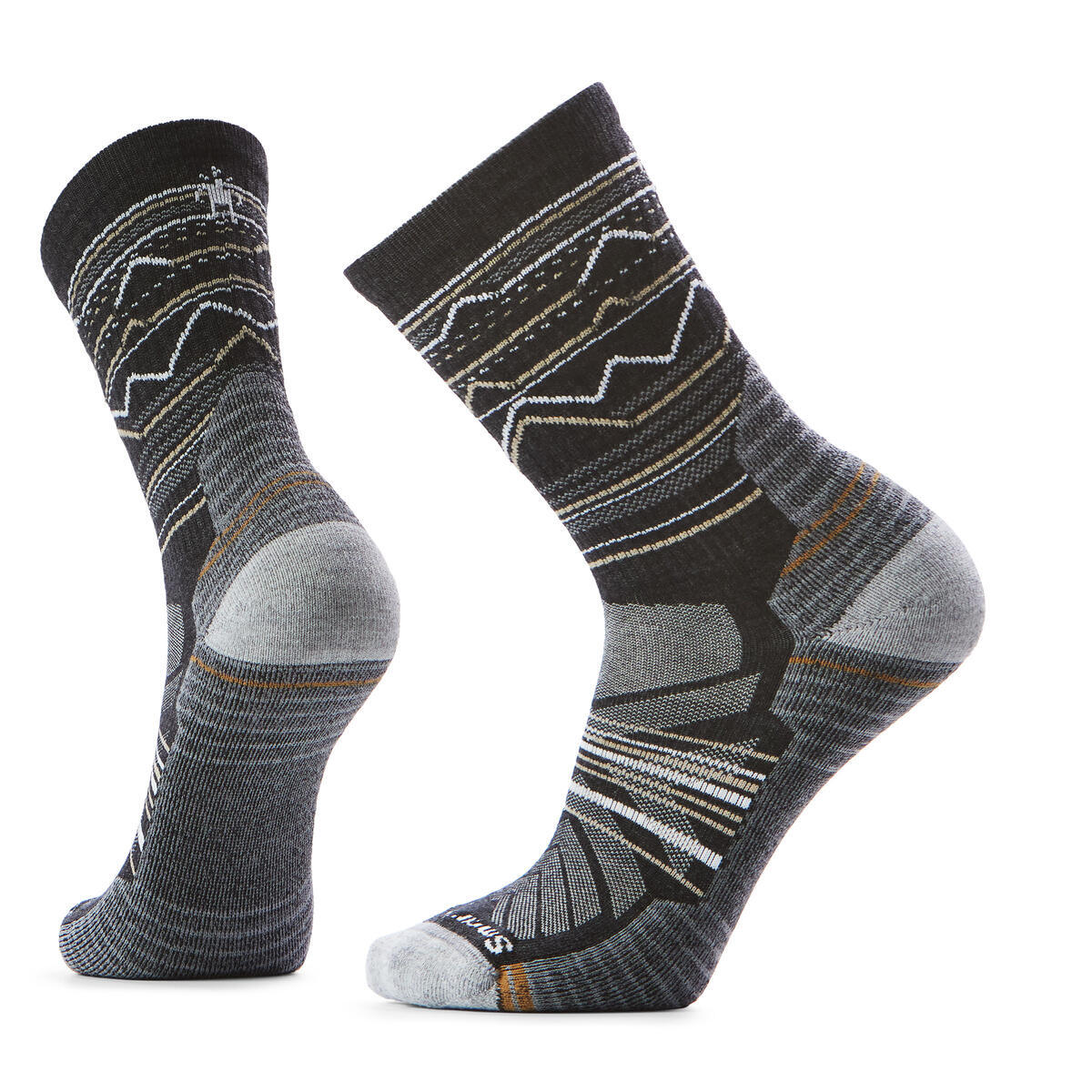Smartwool Men's Hike Light Cushion Mountain Pattern Crew (SW001615)