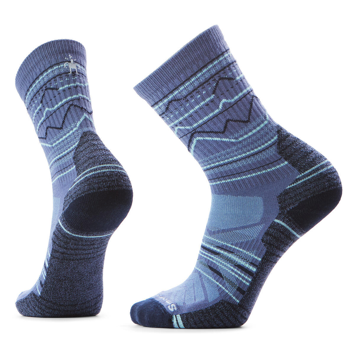Smartwool Men's Hike Light Cushion Mountain Pattern Crew (SW001615)