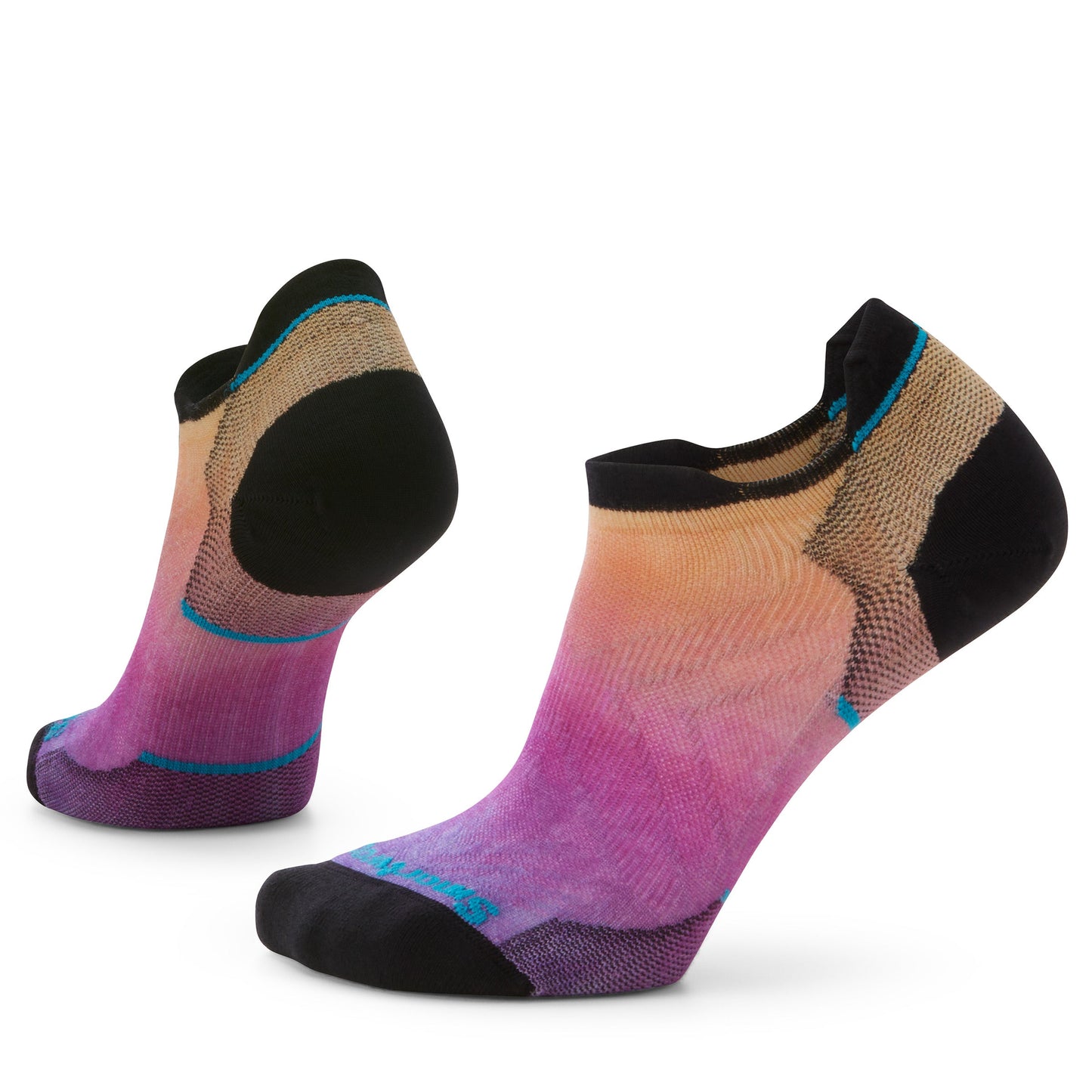 Smartwool Women's Run Zero Cushion Ombre Print Low Ankle (SW001670)