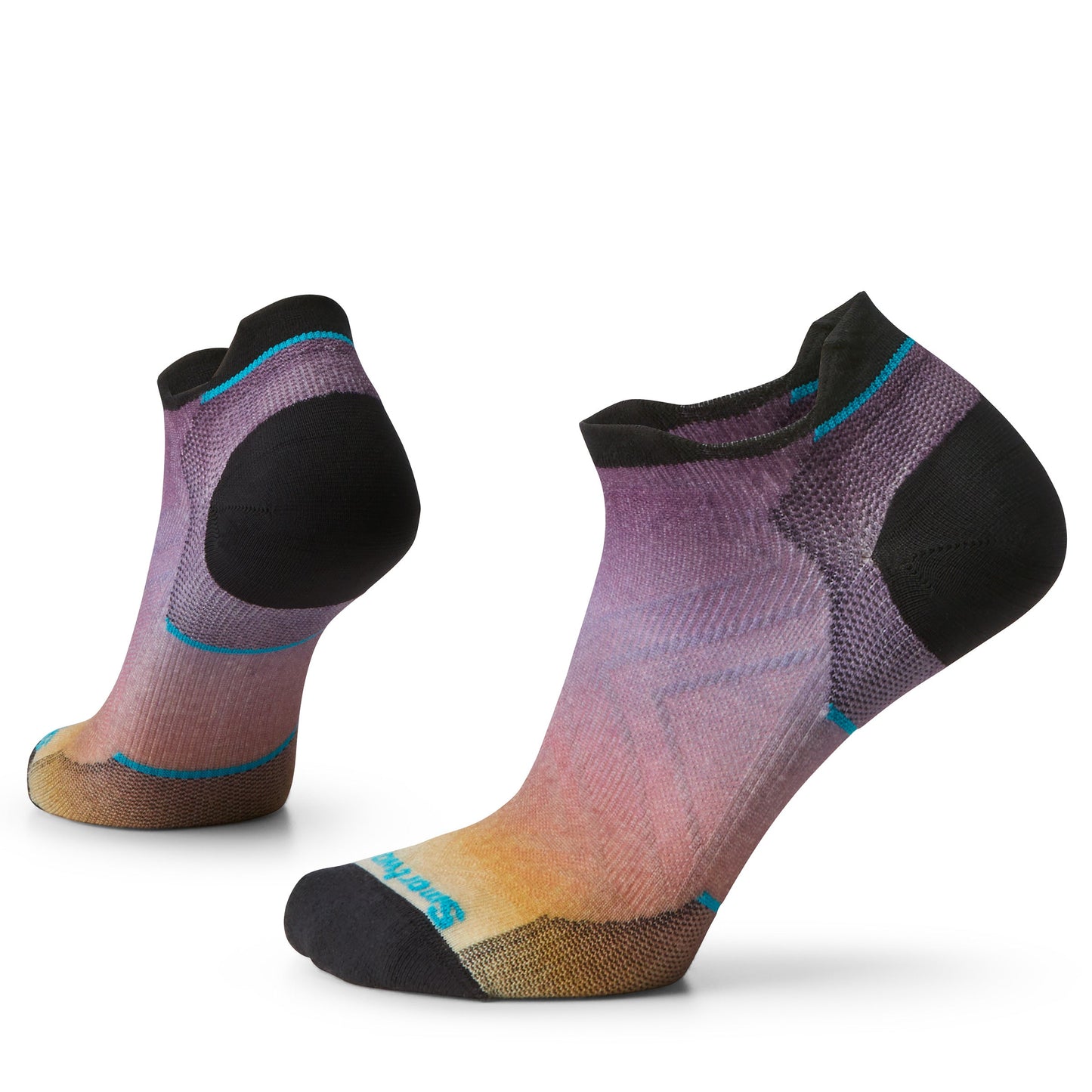 Smartwool Women's Run Zero Cushion Ombre Print Low Ankle (SW001670)