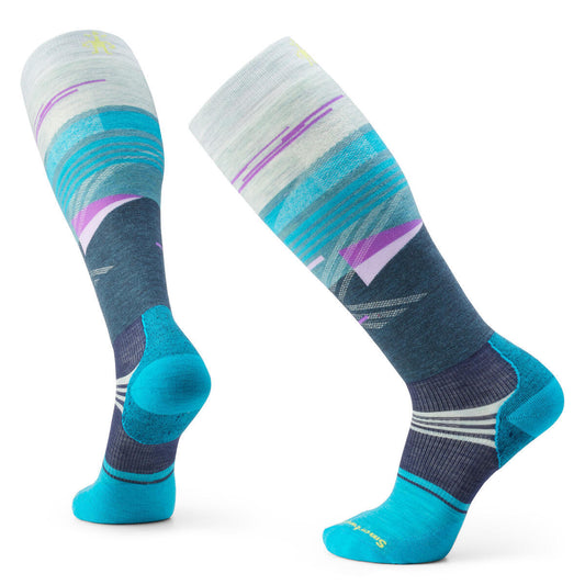 Smartwool Men's Snowboard Targeted Cushion Broken Lines Pattern OTC (SW002155)