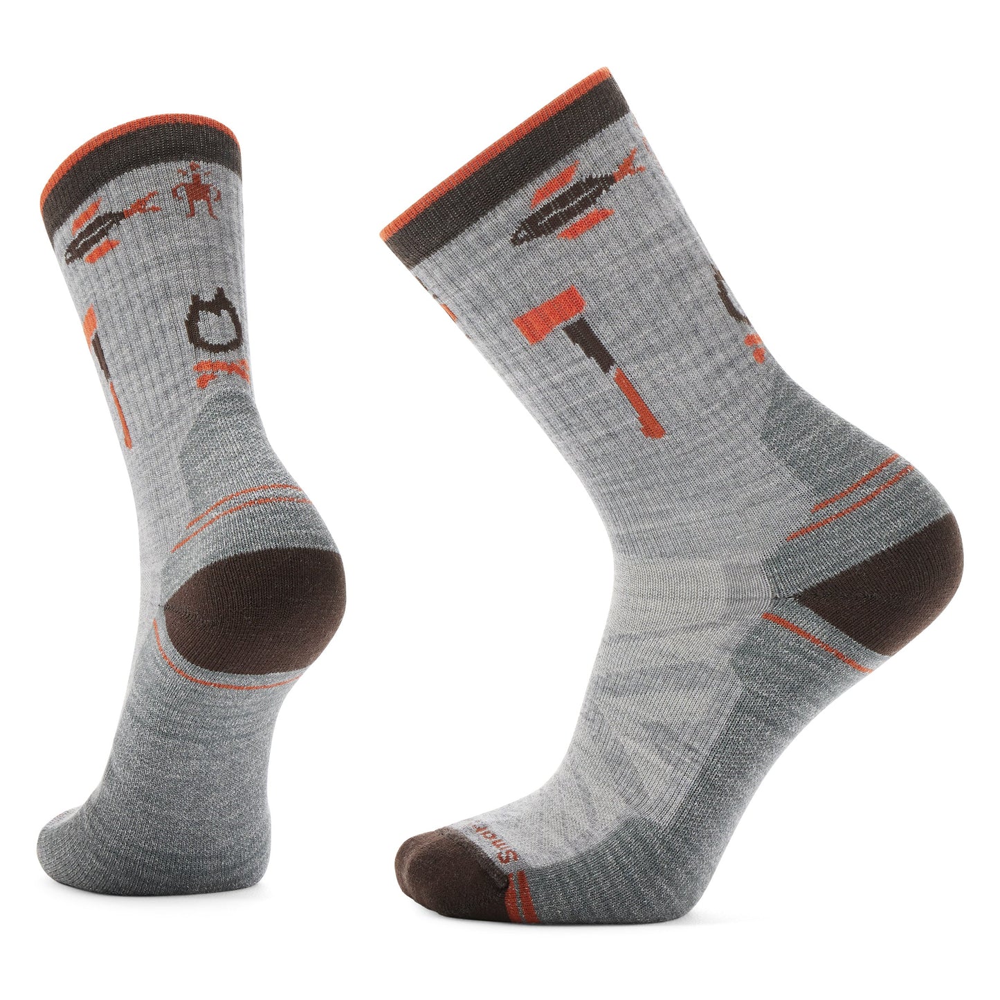 Smartwool Men's Hike Light Cushion Camp Gear Crew Socks (SW002262)