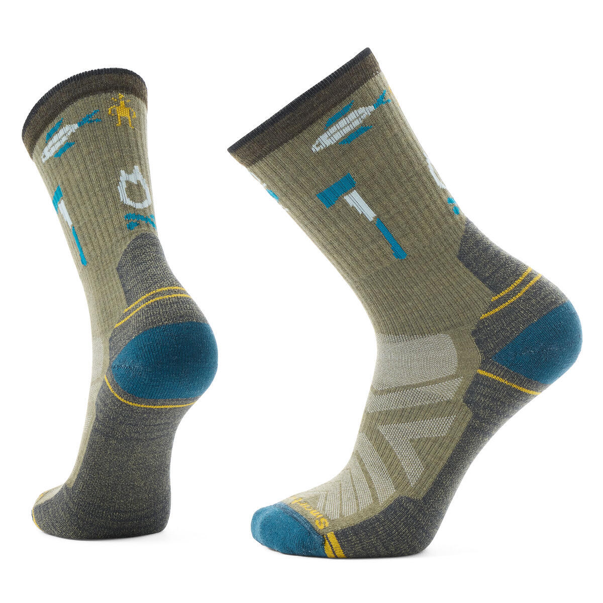 Smartwool Men's Hike Light Cushion Camp Gear Crew Socks (SW002262)