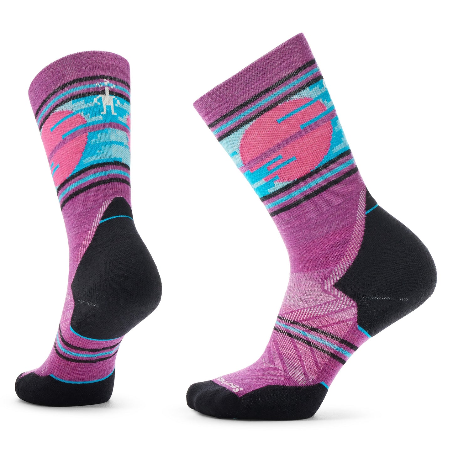 Smartwool Women's Trail Run Targeted Cushion Sunset Trail Crew (SW002275)