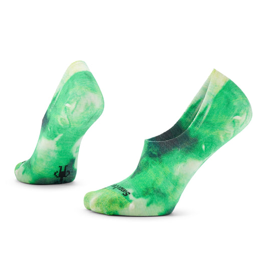 Smartwool Women's Everyday Zero Cushion Far Out Tie Dye Print No Show (SW002277)