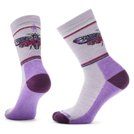 Smartwool Everyday Light Cushion Mystic Moth Crew Socks (SW002285)