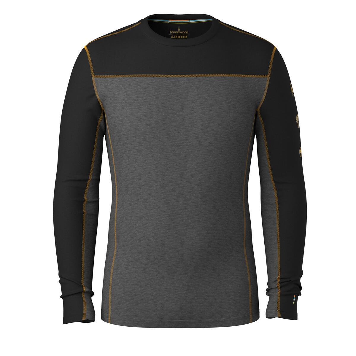 Smartwool Men's Classic Thermal Merino Base Layer Colorblock Crew (SW002569)