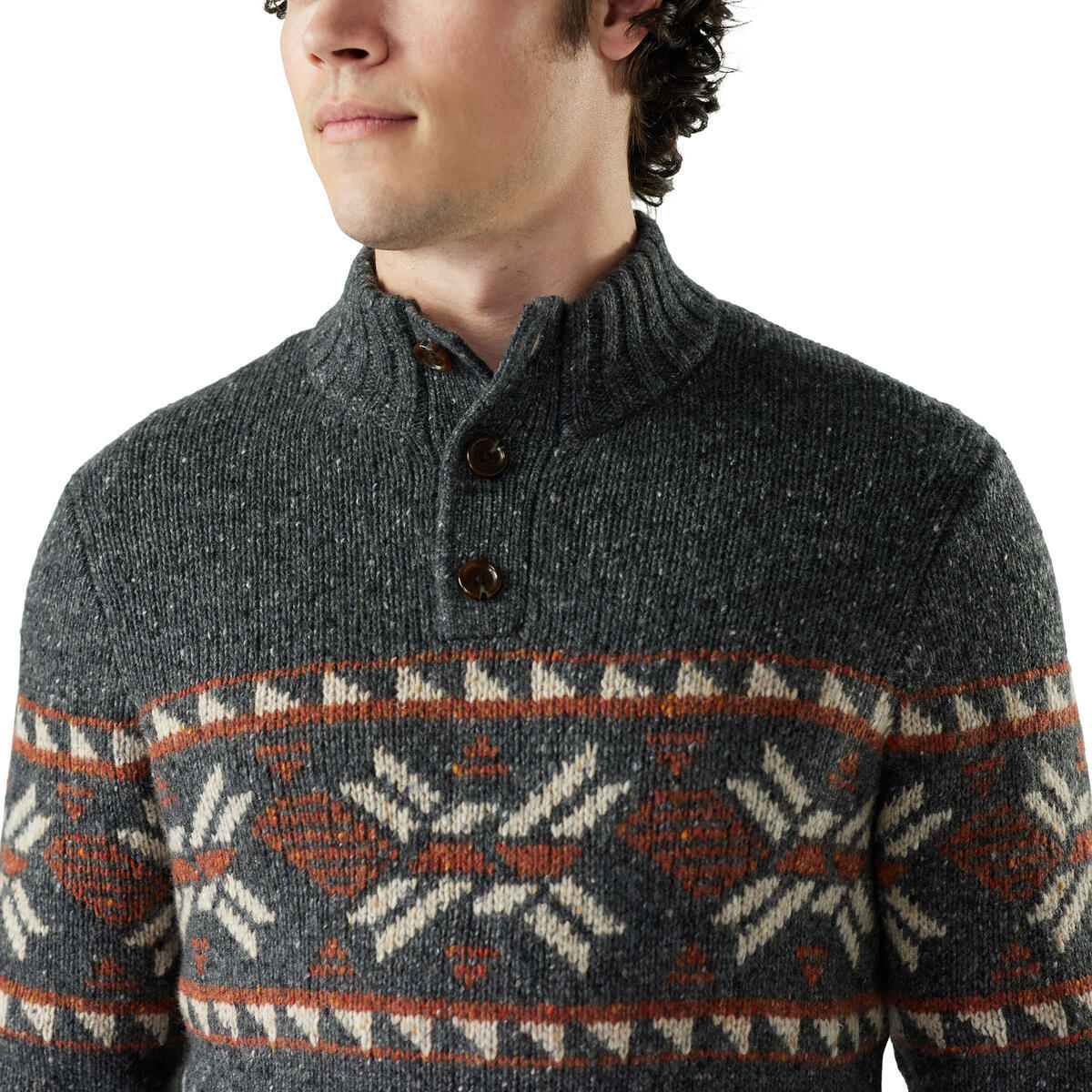 Smartwool Men's Heavy Henley Sweater (SW002646)