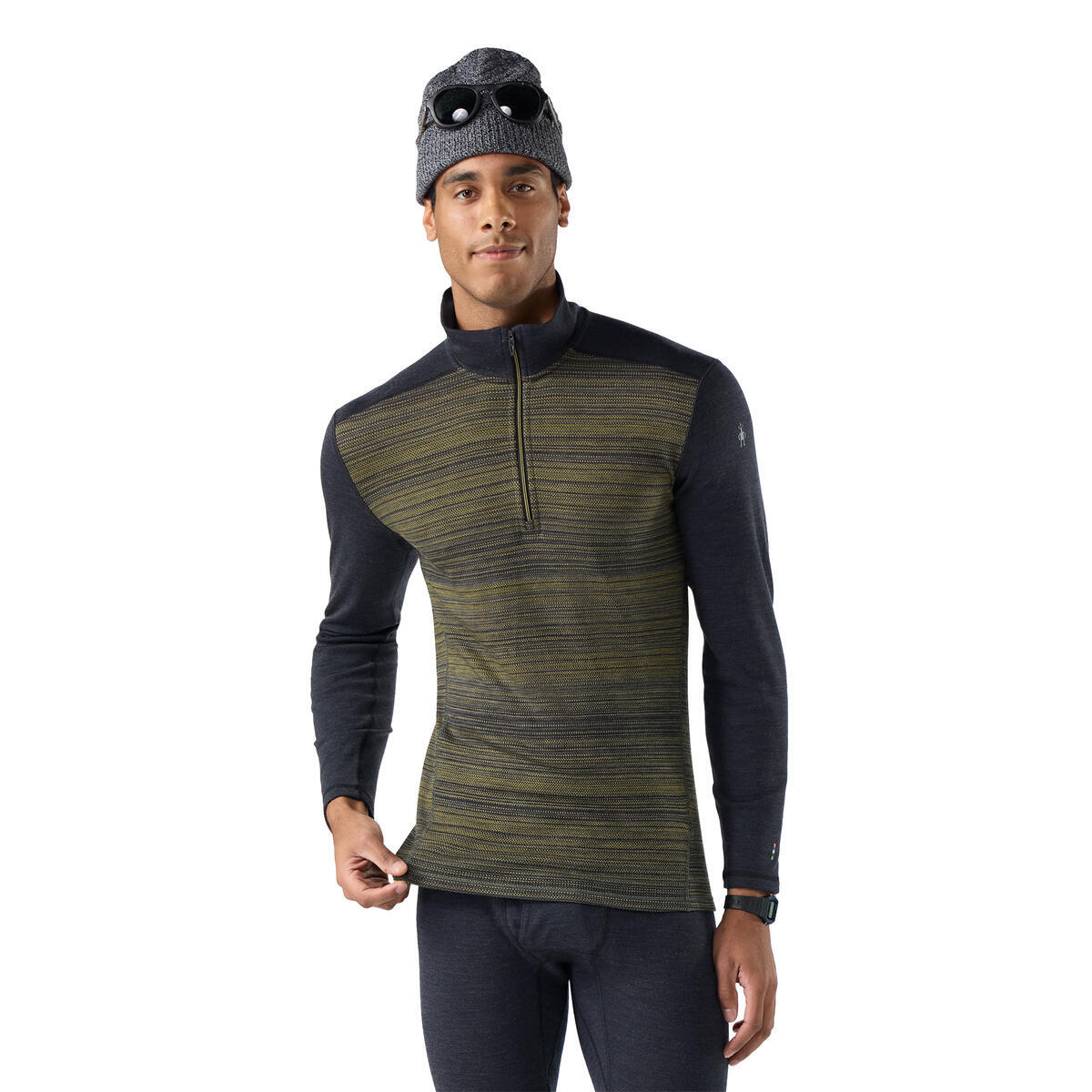 Smartwool Men's Classic Thermal Merino Base Layer 1/4 Zip (SW002821)