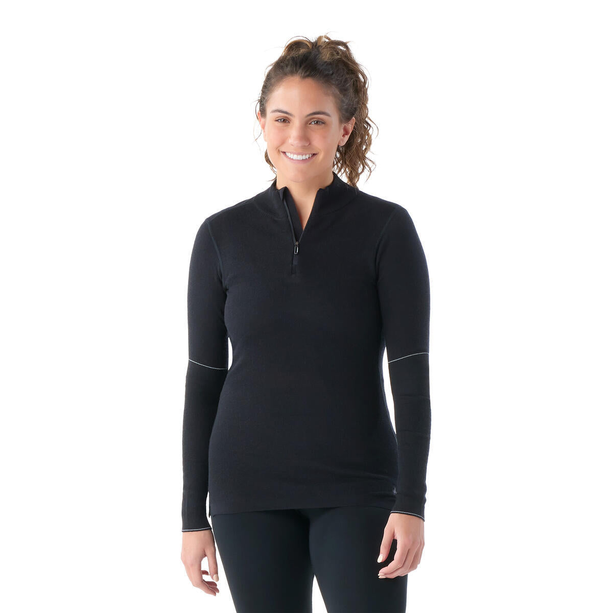 Smartwool Women's Intraknit Thermal Max Merino Base Layer 1/4 Zip (SW002835)