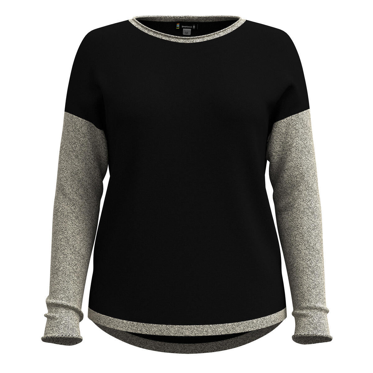 Smartwool Women's Shadow Pine Colorblock Crew Sweater (SW016487)
