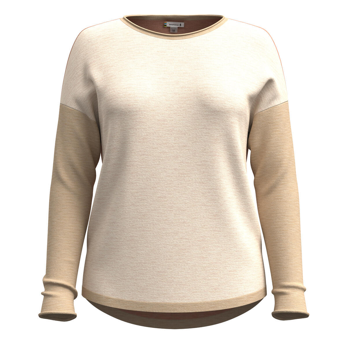 Smartwool Womens Shadow Pine Colorblock Sweater (SW016487) SAMPLE