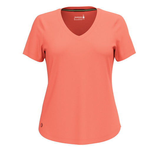 Smartwool Women's Active Ultralite V-Neck Short Sleeve (SW016539)
