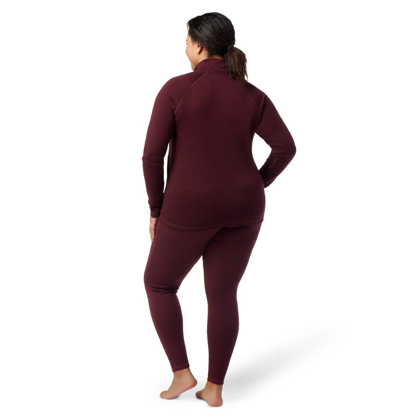 Smartwool Women's Classic Thermal Merino Base Layer 1/4 Zip Plus (SW016782)
