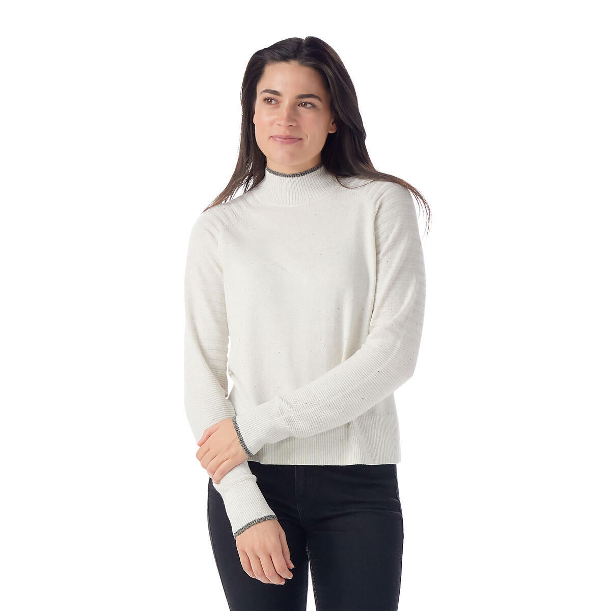 Smartwool Women's Edgewood Mock Neck Sweater (SW016863)