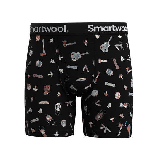 Smartwool Men's Merino Print Boxer Brief (SW017004/SW017005)