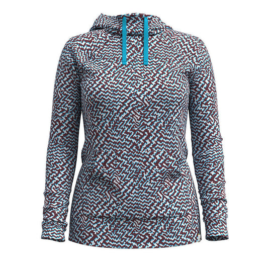 Smartwool Women's Thermal Merino Drape Neck Hoodie (SW019244) SAMPLE