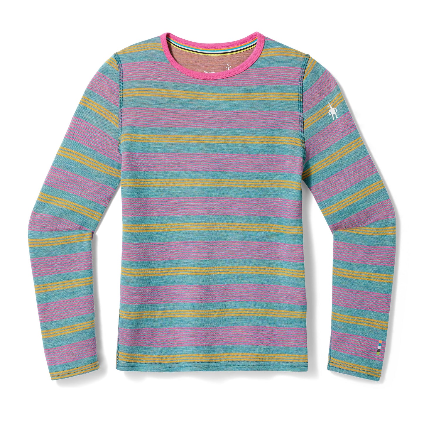 Smartwool Kids' Classic Thermal Merino Base Layer Crew (SW0SN110)