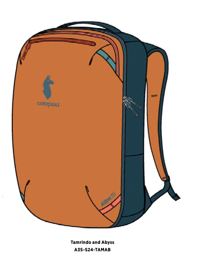Cotopaxi Allpa 35L Travel Pack (S24492U1082) SAMPLE