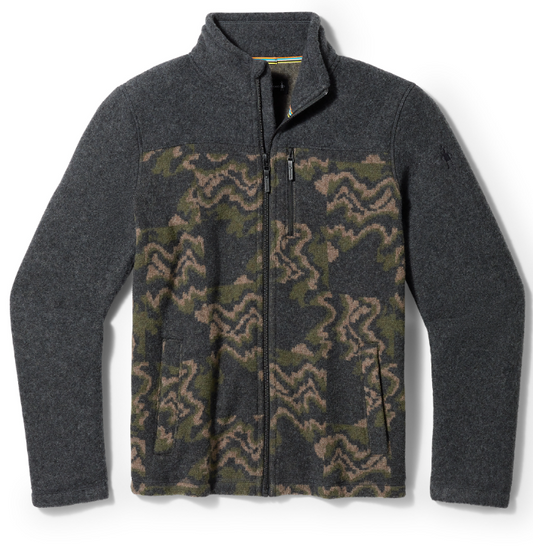 Smartwool Men's Hudson Trail Fleece Full Zip Jacket (SW016521) SAMPLE