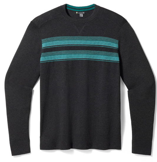 Smartwool Men's Sparwood Stripe Crew Sweater (SW016474) SAMPLE