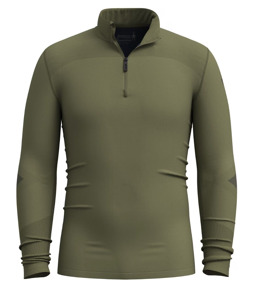 Smartwool Mens Intraknit Thermal Merino Base Layer 1/4 Zip (SW016260) SAMPLE