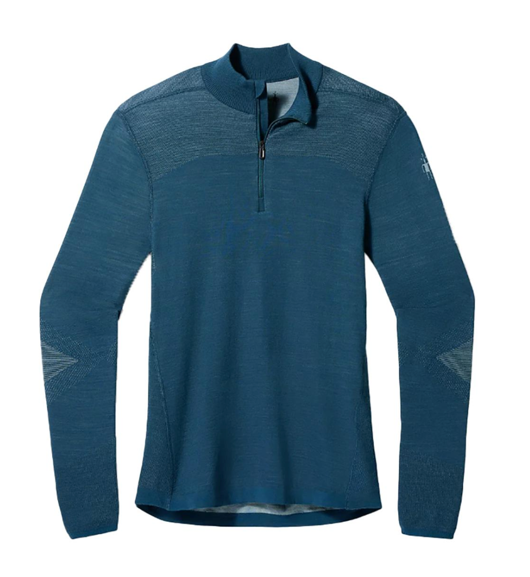 Smartwool Mens Intraknit Thermal Merino Base Layer 1/4 Zip (SW016260) SAMPLE