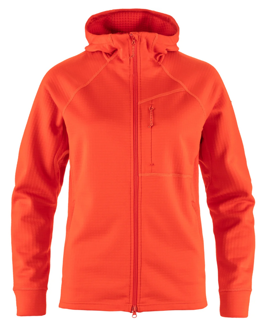 Fjallraven Women's Abisko Grid Fleece Hoodie (F14600184) SAMPLE