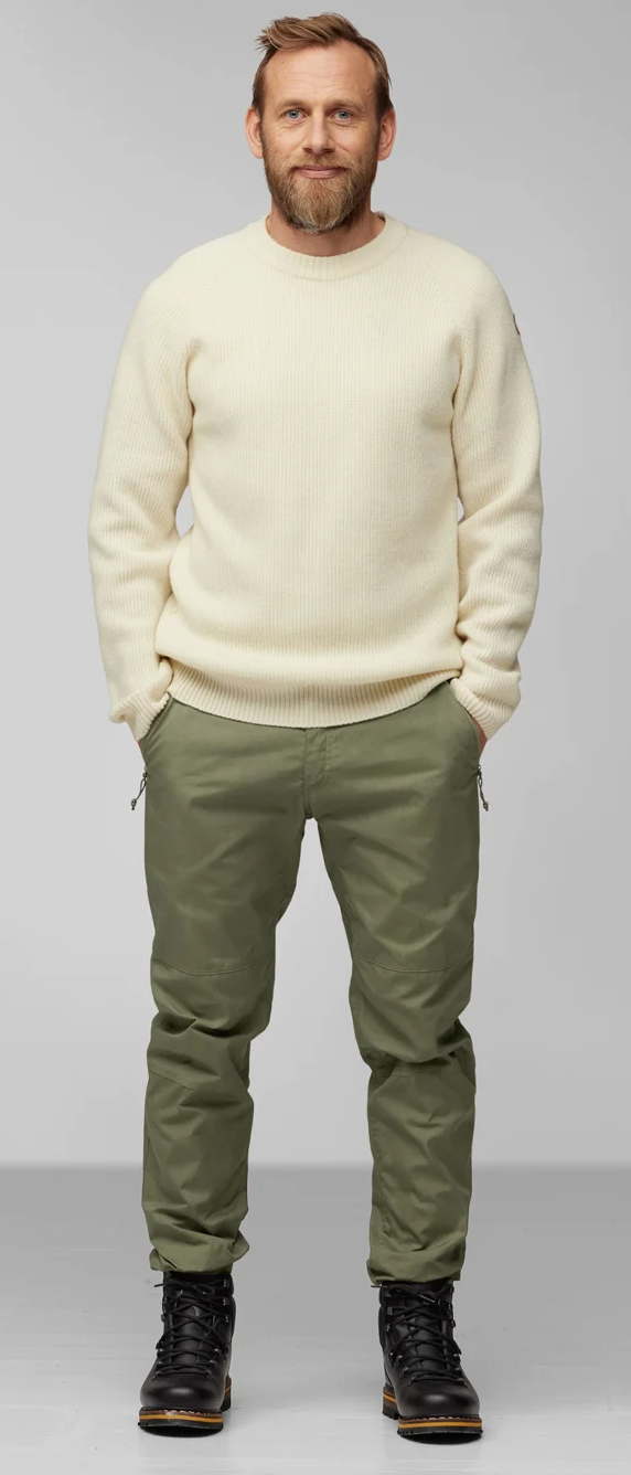 Fjallraven Men's Övik Rib Sweater (F87165) SAMPLE