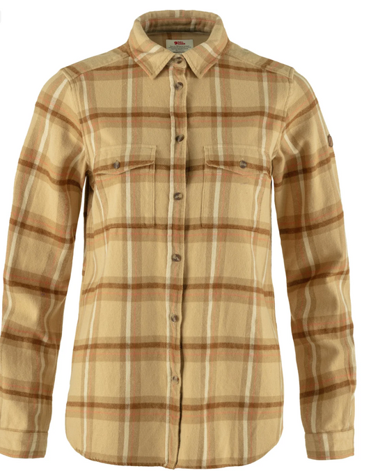 Fjallraven Women's Ovik Heavy Flannel Shirt (F86999) SAMPLE