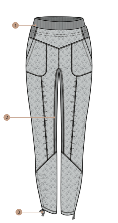 Indygena Women's Atieno Pant (E12ZP006) SAMPLE
