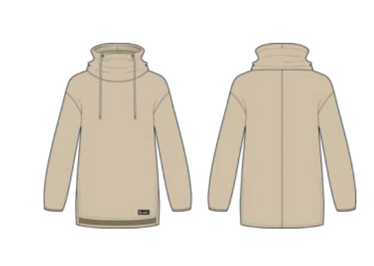 Cotopaxi Women's Envo Flece Mock Neck SAMPLE
