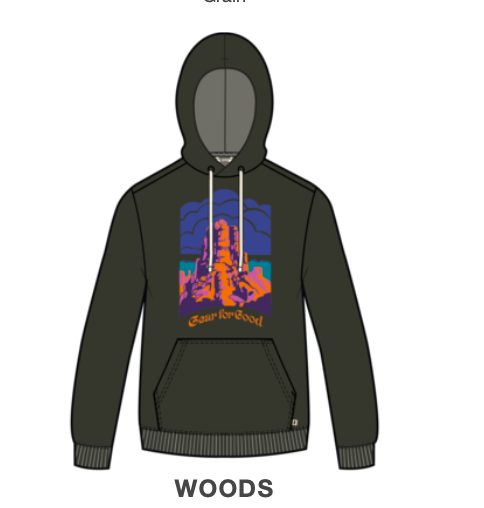 Cotopaxi Women's Red Rock Canyon Organic Pullover Hoodie SAMPLE