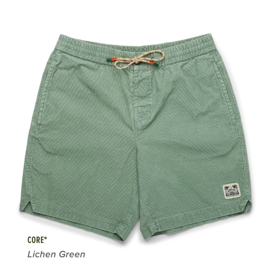 Howler Bros Men's Pressure Drop Corduroy Short 8" (1335) SAMPLE