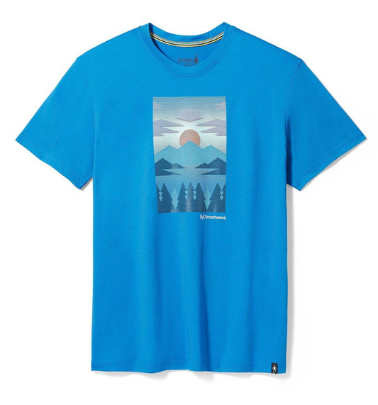 Smartwool Unisex Chasing Mountains Short Sleeve Graphic Tee (SW017161) SAMPLE