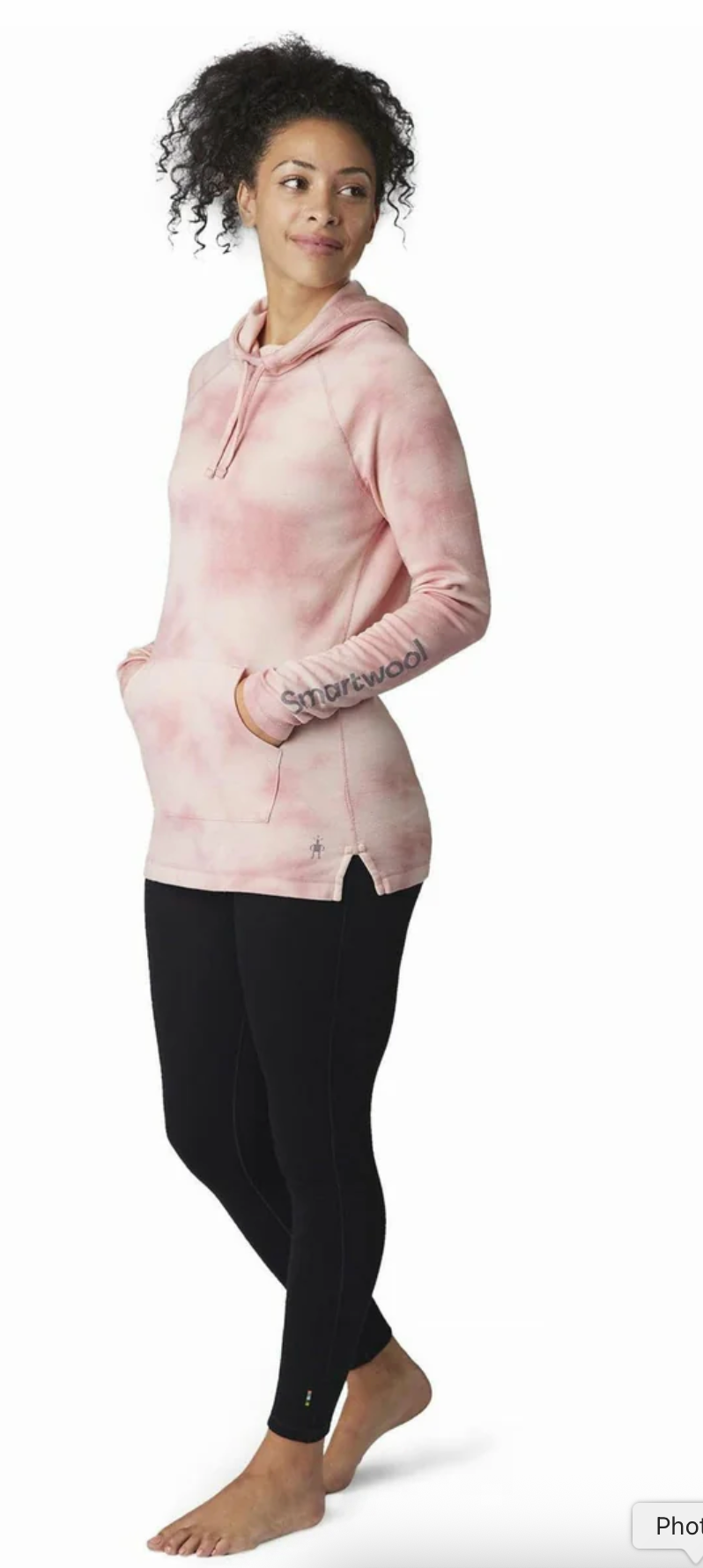 Smartwool Women's Classic Thermal Merino Plant-Based Dye Logo Hoodie (SW016510) SAMPLE
